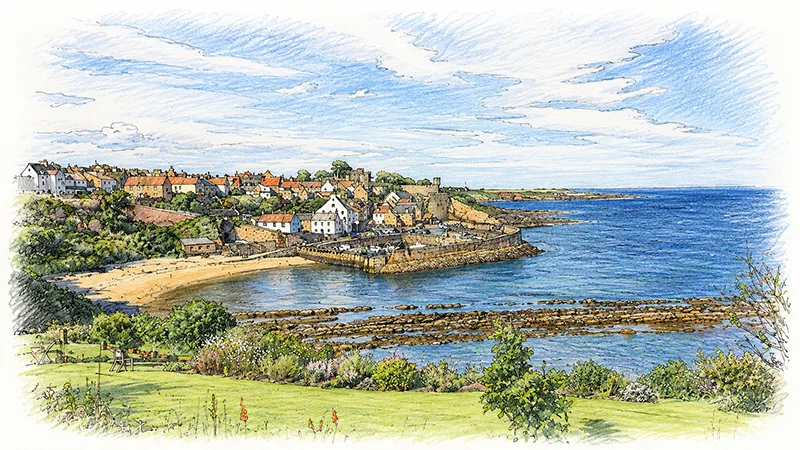 Crail Harbour, Fife