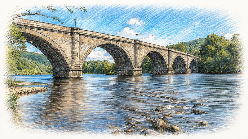 Dunkeld Riverside, Perthshire