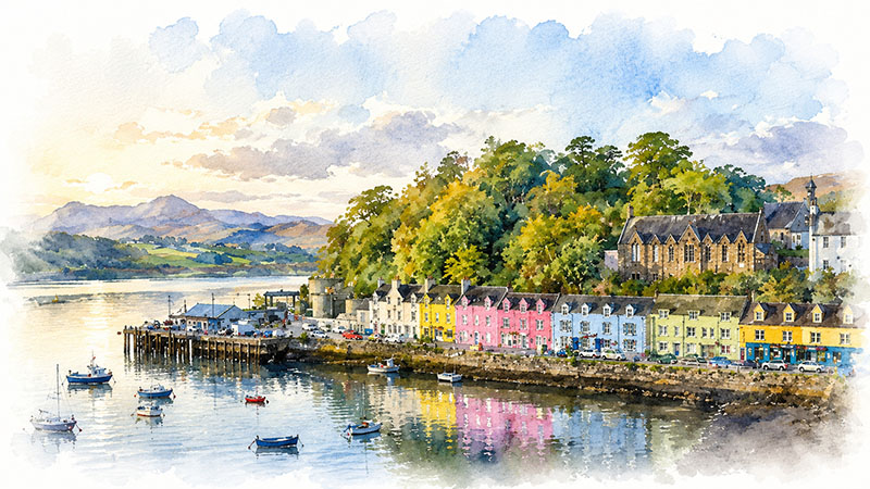 Portree Harbour, Isle of Skye