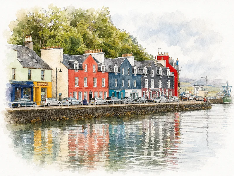 Tobermory Harbour Front, Isle of Mull