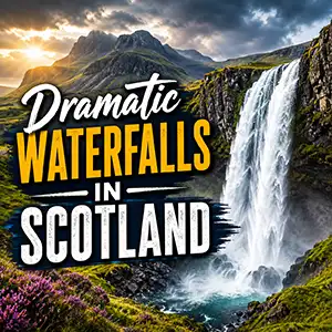 Dramatic Waterfalls in Scotland